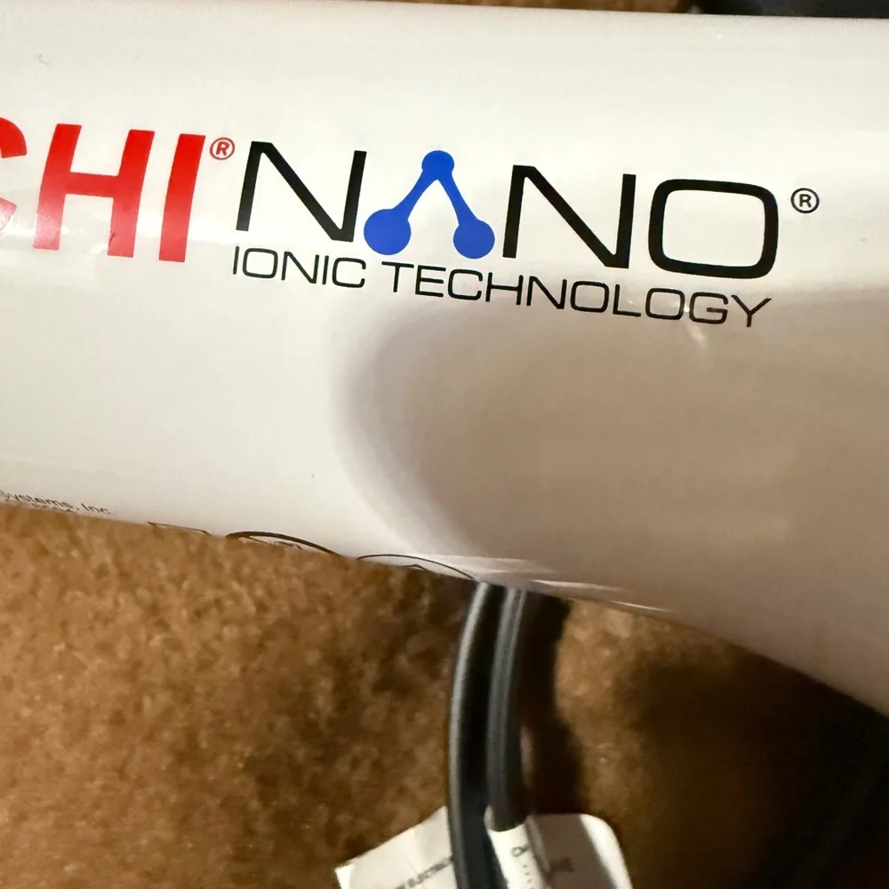Chi pro Nano ionic technology Silver Blue Light Cleaner air Hair Dryer like new - Picture 4 of 14